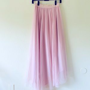 Lauren Conrad maxi tulle skirt